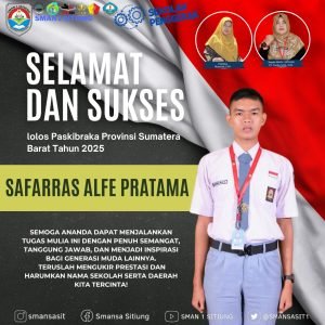 PASKIBRAKA Provinsi Sumatera Barat Tahun 2025.